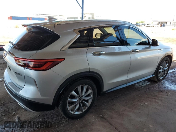 2019 Infiniti QX50 Essential с VIN 3PCAJ5M16KF137515, выставлен на аукционе Copart как лот 59387945 с пробегом 88 963 миль миль и Списание • Salvage title. История ставок и продаж доступна на DreamBid. Изображение 3.