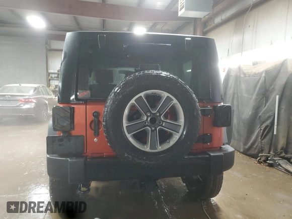 2009 Jeep Wrangler Rubicon with VIN 1J4GA64179L733136, listed as a Copart auction lot 43747805 with 94,899 mi miles and Salvage Title. Bid and sale history available at DreamBid. Image 6.