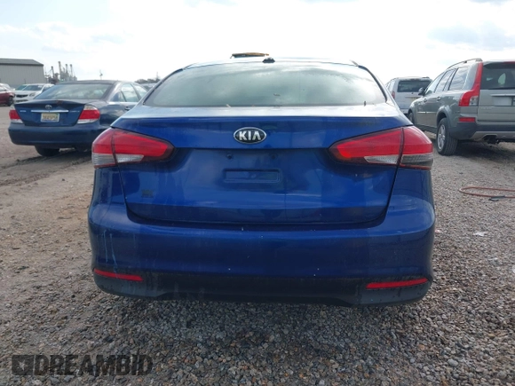 2018 Kia Forte LX with VIN 3KPFK4A7XJE182368, listed as a IAAI auction lot 41687402 with 100,638 mi miles. Bid and sale history available at carsss.com. Image 16.