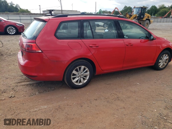 2017 Volkswagen Golf SportWagen S with VIN 3VWC17AU6HM506264, listed as a Copart auction lot 68560744 with Not Provided miles and Clean Title. Bid and sale history available at carsss.com. Image 3.