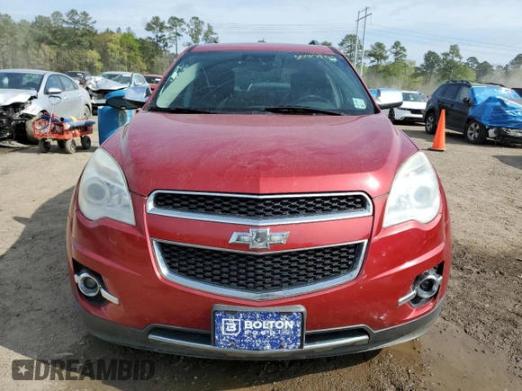 2015 Chevrolet Equinox LTZ with VIN 1GNALDEK6FZ118319, listed as a Copart auction lot 50417405 with 124,244 mi miles and Salvage Title. Bid and sale history available at carsss.com. Image 5.
