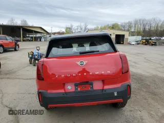 2025 MINI Countryman S z VIN WMZ23GA06S7P55977, wystawiony jako Copart lot #54164345 z przebiegiem 3 384 mil mil oraz Szkoda całkowita • Salvage title. Historia ofert i sprzedaży dostępna na DreamBid. Obrazek 6.