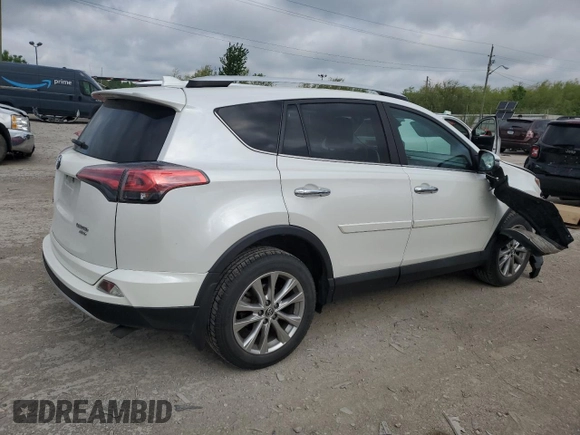 2016 Toyota RAV4 Limited with VIN 2T3DFREVXGW495077, listed as a Copart auction lot 55533505 with 122,483 mi miles and Salvage title. Bid and sale history available at DreamBid. Image 3.