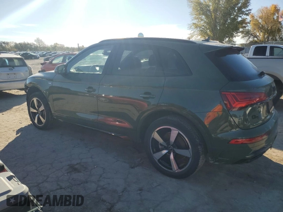 2022 Audi Q5 S line Premium Plus with VIN WA1EABFY3N2131327, listed as a Copart auction lot 79873944 with 47,900 mi miles and Salvage Title. Bid and sale history available at carsss.com. Image 2.