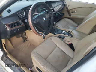 2006 BMW 5 Series 525i with VIN WBANE53506CK82592, listed as a Copart auction lot 42207415 with Not Provided miles and Salvage Title. Bid and sale history available at DreamBid. Image 8.