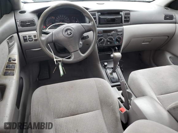2006 Toyota Corolla CE with VIN JTDBR32E660082527, listed as a Copart auction lot 55152265 with 181,703 mi miles and Salvage Title. Bid and sale history available at DreamBid. Image 8.
