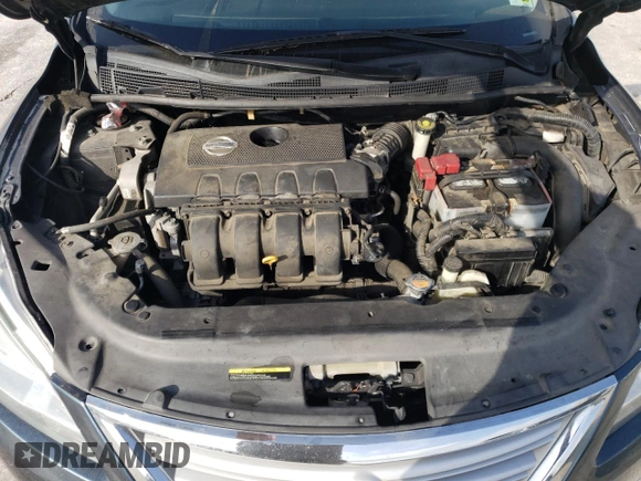 2014 Nissan Sentra S with VIN 3N1AB7AP1EL673735, listed as a Copart auction lot 53940515 with 235,623 mi miles and Salvage Title. Bid and sale history available at DreamBid. Image 11.