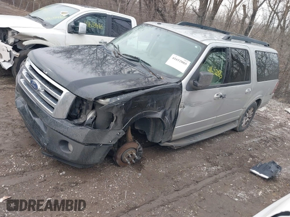 2011 Ford Expedition Max XLT with VIN 1FMJK1H53BEF44658, listed as a IAAI auction lot 41652085 with 174,548 mi miles and . Bid and sale history available at DreamBid. Image 2.