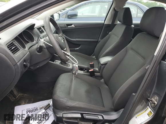 2015 Volkswagen Jetta S with VIN 3VW2K7AJ4FM350947, listed as a Copart auction lot 61672765 with 158,263 mi miles and Non repairable. Bid and sale history available at DreamBid. Image 7.
