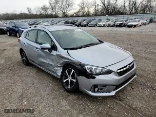 2022 Subaru Impreza Premium with VIN 4S3GTAV68N3710343, listed as a Copart auction lot 43658085 with 100,862 mi miles and Non Repairable. Bid and sale history available at carsss.com. Image 14.