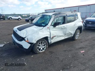 2021 Jeep Renegade Trailhawk with VIN ZACNJDC12MPM92624, listed as a IAAI auction lot 41858453 with 90,596 mi miles and . Bid and sale history available at DreamBid. Image 17.
