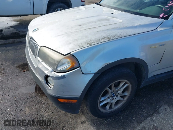 2004 BMW X3 2.5i with VIN WBXPA73444WC40518, listed as a IAAI auction lot 41385961 with 218,139 mi miles. Bid and sale history available at carsss.com. Image 6.
