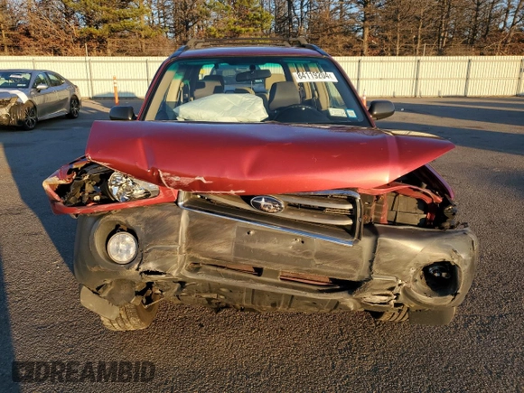 2003 Subaru Forester X with VIN JF1SG63663G751712, listed as a Copart auction lot 84119204 with 103,978 mi miles and Salvage Title. Bid and sale history available at carsss.com. Image 5.