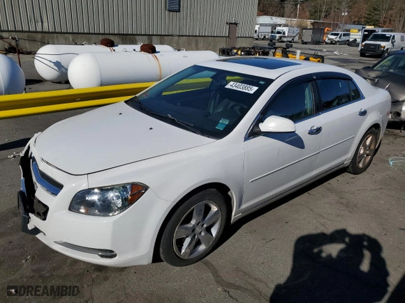 2012 Chevrolet Malibu LT w/2LT with VIN 1G1ZD5EU5CF379057, listed as a Copart auction lot 43403885 with 154,844 mi miles and Non Repairable. Bid and sale history available at carsss.com. Image 1.