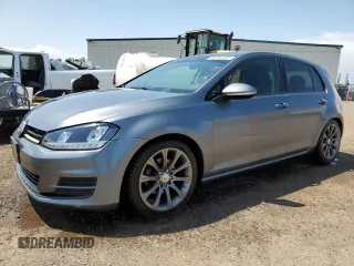 2016 Volkswagen Golf TSI S z VIN 3VW217AU1GM001615, wystawiony jako Copart lot #62354185 z przebiegiem 94 305 mil mil oraz Szkoda całkowita • Salvage title. Historia ofert i sprzedaży dostępna na DreamBid. Obrazek 1.