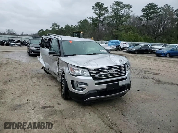 2017 Ford Explorer XLT with VIN 1FM5K7DH3HGD16127, listed as a Copart auction lot 46114165 with Not Provided miles and Non Repairable. Bid and sale history available at DreamBid. Image 12.