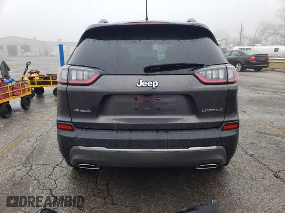 2022 Jeep Cherokee Limited with VIN 1C4PJMDX4ND503248, listed as a Copart auction lot 42770205 with 18,142 mi miles and Salvage Title. Bid and sale history available at DreamBid. Image 6.