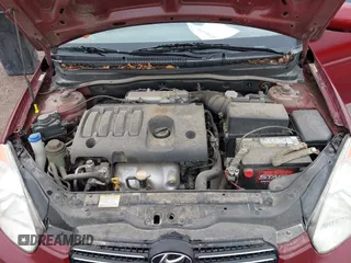 2011 Hyundai Accent GLS with VIN KMHCN4AC8BU597226, listed as a IAAI auction lot 41963682 with 166,020 mi miles and . Bid and sale history available at DreamBid. Image 10.