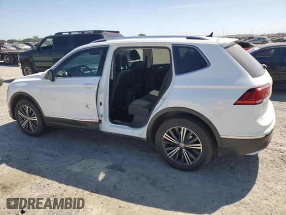 2019 Volkswagen Tiguan SE with VIN 3VV2B7AX5KM009947, listed as a Copart auction lot 54951455 with 90,569 mi miles and Salvage Title. Bid and sale history available at DreamBid. Image 2.