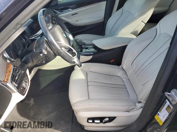 2018 BMW 5 Series 540i with VIN WBAJE5C50JWA92994, listed as a Copart auction lot 45681385 with 63,521 mi miles and Salvage Title. Bid and sale history available at carsss.com. Image 7.