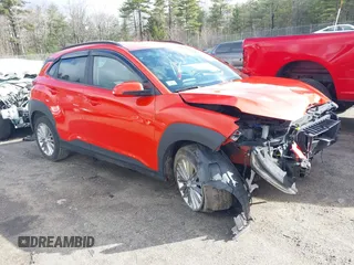 2020 Hyundai Kona SEL with VIN KM8K2CAAXLU574383, listed as a IAAI auction lot 41905273 with 63,882 mi miles and . Bid and sale history available at carsss.com. Image 1.