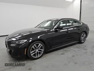 2024 BMW 4 Series 430i with VIN WBA63AV01RFT28325, listed as a Copart auction lot 50661055 with 20,907 mi miles and Clean Title. Bid and sale history available at carsss.com. Image 1.