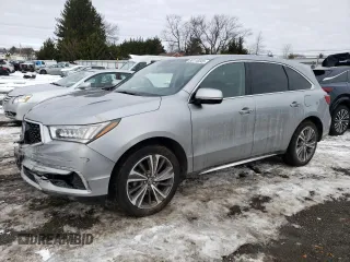 2019 Acura MDX w/Technology Pkg with VIN 5J8YD4H5XKL035484, listed as a Copart auction lot 88115045 with 109,808 mi miles and Salvage Title. Bid and sale history available at carsss.com. Image 1.
