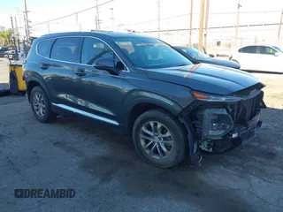 2019 Hyundai Santa Fe SEL z VIN 5NMS33AD7KH060587, wystawiony jako IAAI lot #41328744 z przebiegiem 97 175 mil mil oraz . Historia ofert i sprzedaży dostępna na DreamBid. Obrazek 1.