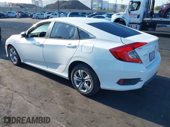2018 Honda Civic LX with VIN 2HGFC2F56JH502770, listed as a IAAI auction lot 42117291 with 60,651 mi miles and . Bid and sale history available at DreamBid. Image 3.
