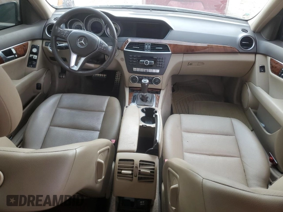 2012 Mercedes-Benz C-Class C 250 Sport with VIN WDDGF4HB5CR202574, listed as a Copart auction lot 54682525 with 95,049 mi miles and Salvage Title. Bid and sale history available at carsss.com. Image 8.