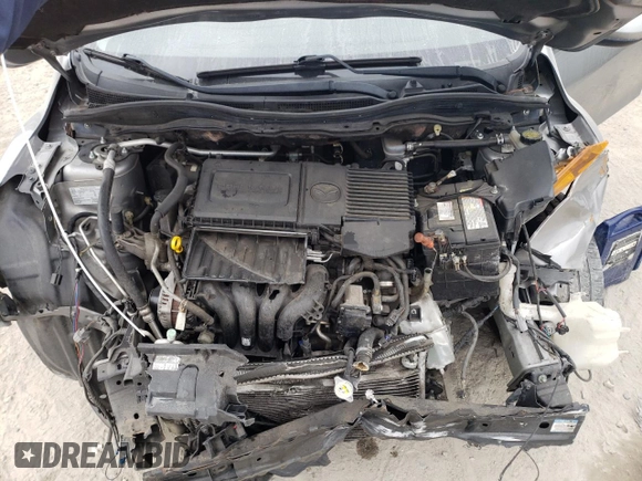 2012 Mazda 2 Sport with VIN JM1DE1KY1C0140803, listed as a Copart auction lot 83420714 with 153,730 mi miles and Salvage Title. Bid and sale history available at DreamBid. Image 11.