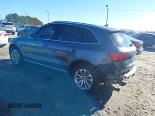 2013 Audi Q5 Premium Plus with VIN WA1LFBFP5DA041388, listed as a IAAI auction lot 41218589 with 82,258 mi miles. Bid and sale history available at carsss.com. Image 3.