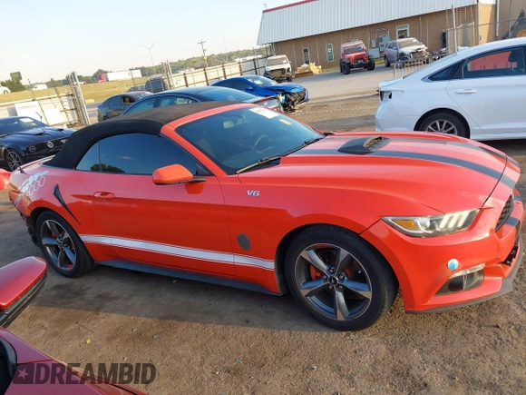 2015 Ford Mustang V6 with VIN 1FATP8EM5F5333315, listed as a IAAI auction lot 40317316 with 141,283 mi miles and . Bid and sale history available at DreamBid. Image 14.