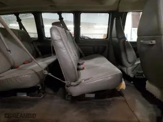 2009 Chevrolet Express Passenger with VIN 1GAHG39K491164811, listed as a Copart auction lot 80862324 with 147,559 mi miles and Salvage Title. Bid and sale history available at carsss.com. Image 12.