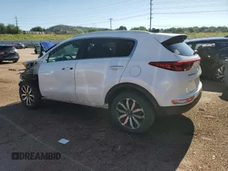 2017 Kia Sportage EX with VIN KNDPNCACXH7183291, listed as a Copart auction lot 62866255 with 87,401 mi miles and Salvage title. Bid and sale history available at DreamBid. Image 2.