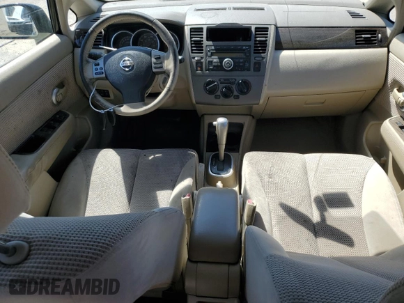 2010 Nissan Versa 1.8 SL with VIN 3N1BC1CP2AL440940, listed as a Copart auction lot 49373115 with 155,142 mi miles and Salvage Title. Bid and sale history available at carsss.com. Image 8.