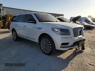2019 Lincoln Navigator Reserve with VIN 5LMJJ2LT6KEL14320, listed as a Copart auction lot 53063425 with 50,372 mi miles and Salvage title. Bid and sale history available at DreamBid. Image 4.
