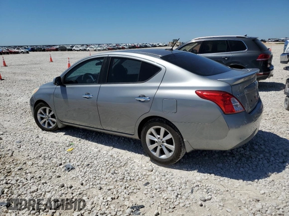2014 Nissan Versa S with VIN 3N1CN7AP1EL841096, listed as a Copart auction lot 54109125 with 117,354 mi miles and Salvage Title. Bid and sale history available at carsss.com. Image 2.