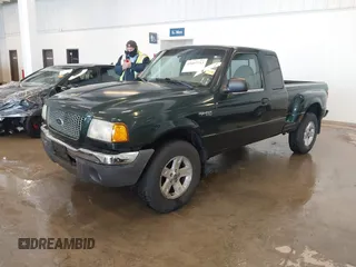 2002 Ford Ranger XL Fleet with VIN 1FTZR45E72PA18871, listed as a IAAI auction lot 41607733 with 185,858 mi miles. Bid and sale history available at carsss.com. Image 23.