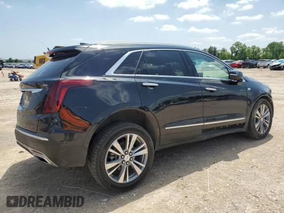 2022 Cadillac XT5 FWD Premium Luxury with VIN 1GYKNCRS0NZ178827, listed as a Copart auction lot 56200975 with 47,774 mi miles and Salvage title. Bid and sale history available at DreamBid. Image 3.