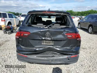 2024 Volkswagen Tiguan SE with VIN 3VV3B7AX5RM183046, listed as a Copart auction lot 55722785 with 23,071 mi miles and Salvage title. Bid and sale history available at DreamBid. Image 6.