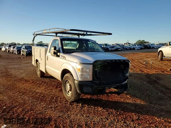 2011 Ford F-250 XL with VIN 1FDBF2A69BEB34058, listed as a Copart auction lot 81473134 with 231,056 mi miles and Salvage title. Bid and sale history available at DreamBid. Image 11.
