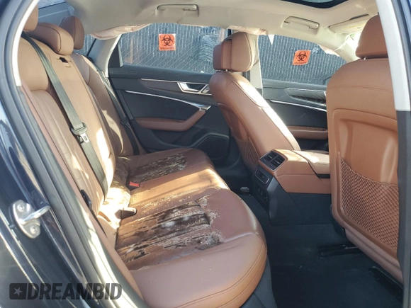 2019 Audi A6 Premium z VIN WAUD8AF23KN122167, wystawiony jako Copart lot #57274295 z przebiegiem Nie podano mil oraz Czysty tytuł • Clean title. Historia ofert i sprzedaży dostępna na DreamBid. Obrazek 10.