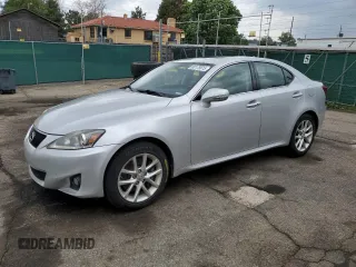 2012 Lexus IS 250 z VIN JTHCF5C27C5055895, wystawiony jako Copart lot #60175615 z przebiegiem 280 510 mil mil oraz Szkoda całkowita • Salvage title. Historia ofert i sprzedaży dostępna na DreamBid. Obrazek 1.