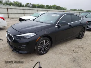 2020 BMW 2 Series 228i xDrive with VIN WBA73AK07L7F59257, listed as a Copart auction lot 45418683 with 22,050 mi miles. Bid and sale history available at carsss.com. Image 1.