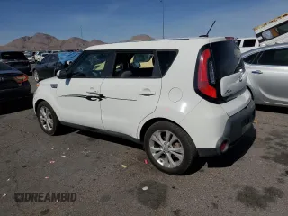 2014 Kia Soul + with VIN KNDJP3A59E7015882, listed as a Copart auction lot 52541815 with 130,768 mi miles and Salvage Title. Bid and sale history available at carsss.com. Image 2.