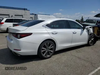 2020 Lexus ES 350 F Sport with VIN 58AGZ1B10LU079493, listed as a Copart auction lot 51712005 with 57,765 mi miles and Salvage title. Bid and sale history available at DreamBid. Image 3.