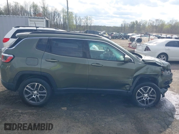 2017 Jeep Compass Latitude with VIN 3C4NJDBB4HT616730, listed as a IAAI auction lot 41916417 with 159,449 mi miles. Bid and sale history available at carsss.com. Image 13.