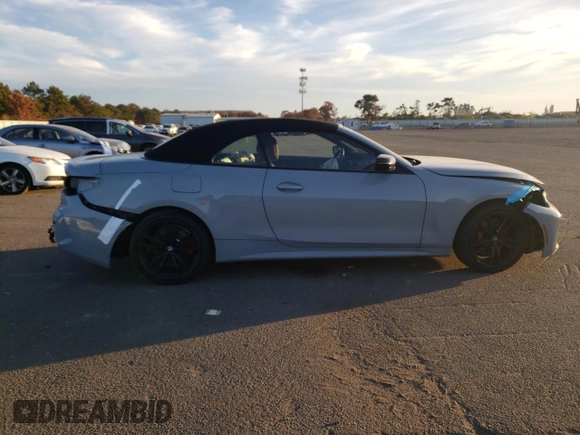2023 BMW 4 Series 430i xDrive with VIN WBA43AT0XPCL59517, listed as a Copart auction lot 72859063 with 8,653 mi miles and Salvage Title. Bid and sale history available at DreamBid. Image 4.