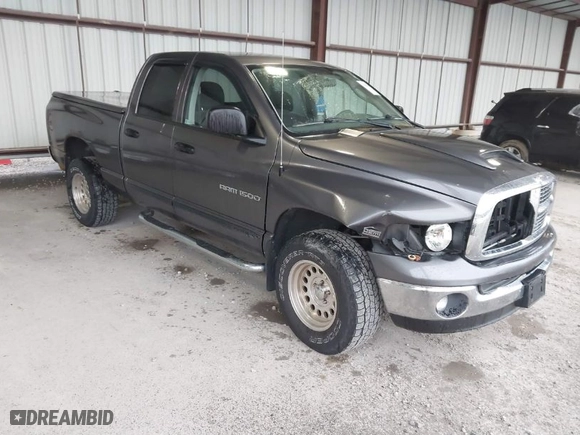 2003 Dodge Ram 1500 ST with VIN 1D7HU18D33J609530, listed as a IAAI auction lot 41505641 with 137,843 mi miles. Bid and sale history available at carsss.com. Image 1.